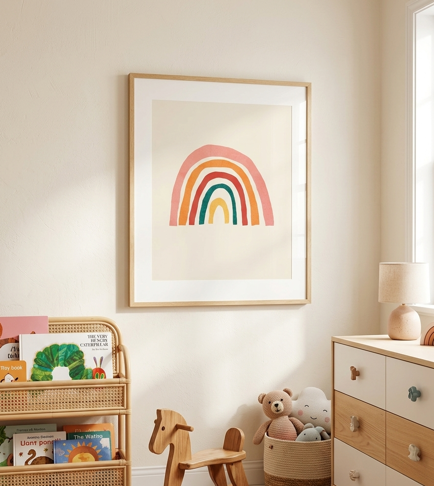 Rainbow Colourful Print