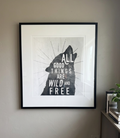 Wild & Free Print