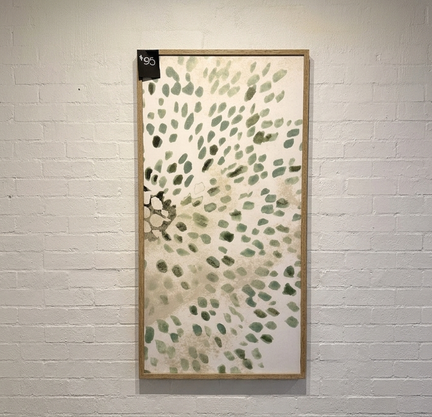 Green/Nature Abstract Pair