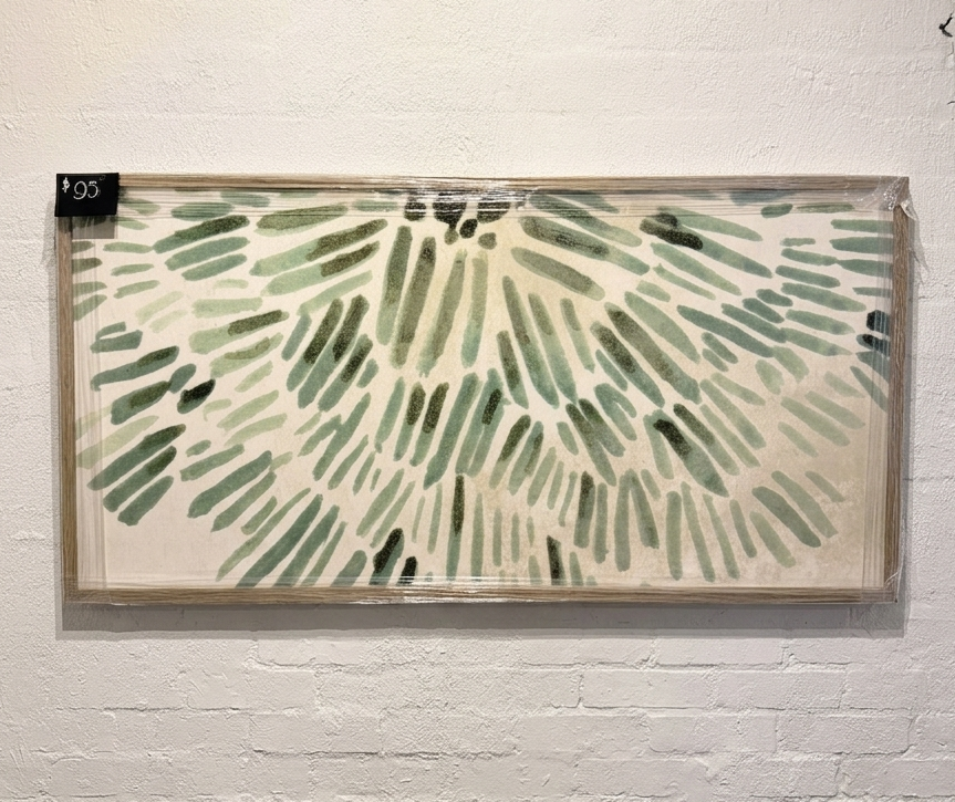 Green/Nature Abstract Pair