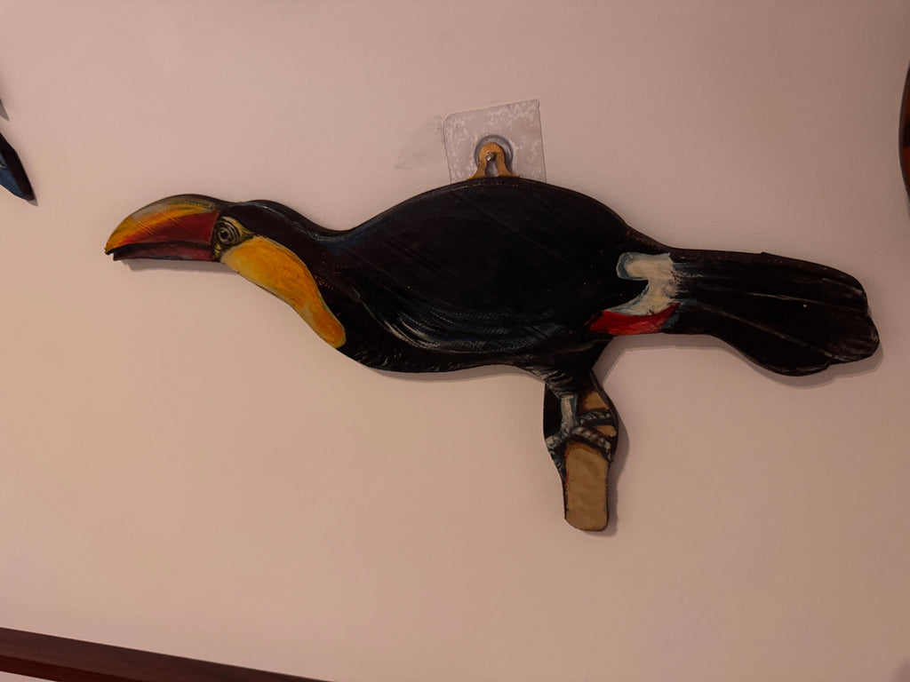 Wooden Animals: Adrian Collins - Dodo, Magpie, Lizard, Sheep, Cat, Cockatoo, Owl, Toucan, Fish