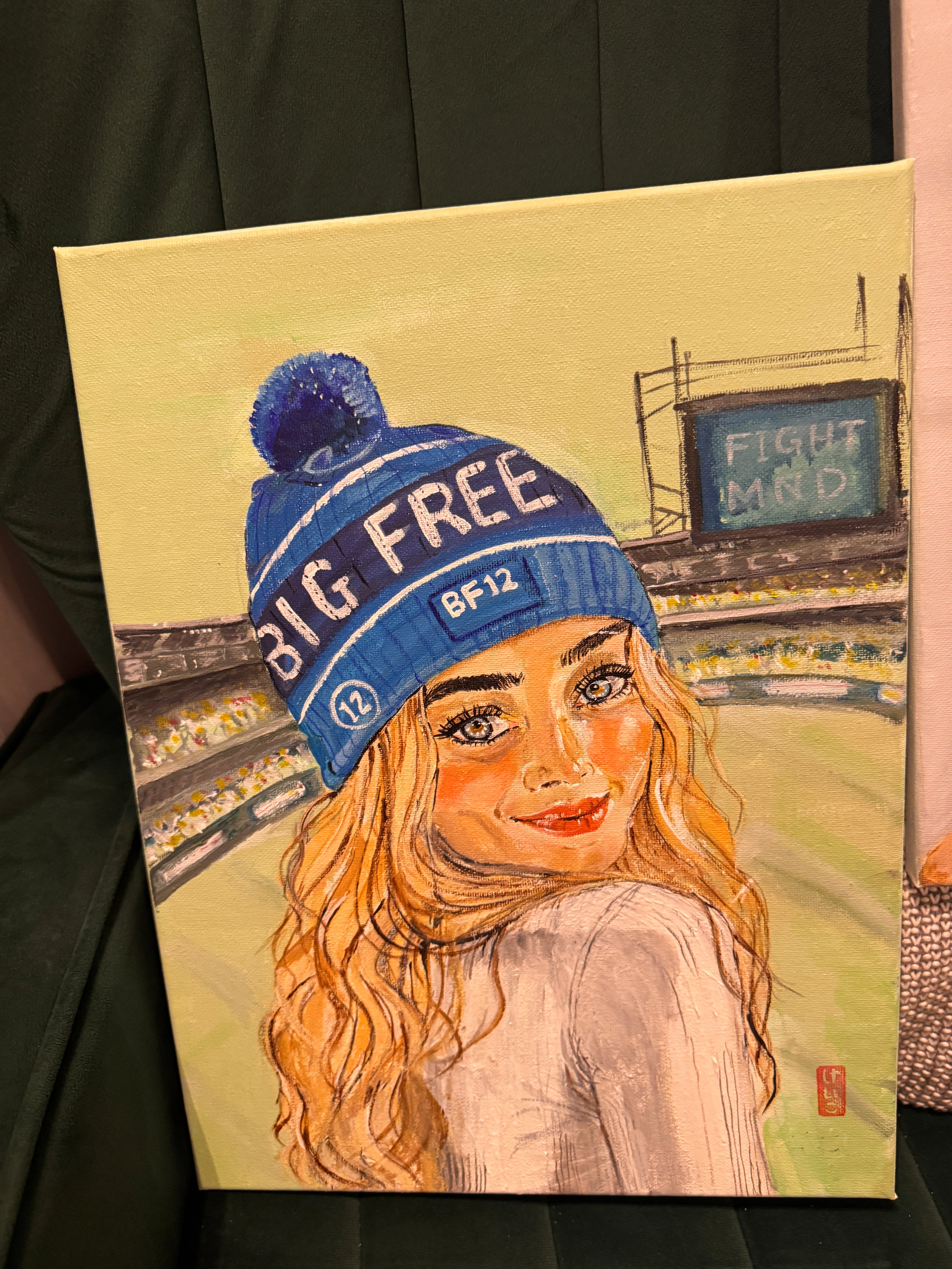 The Blue Beanie - Keiko Watanabe
