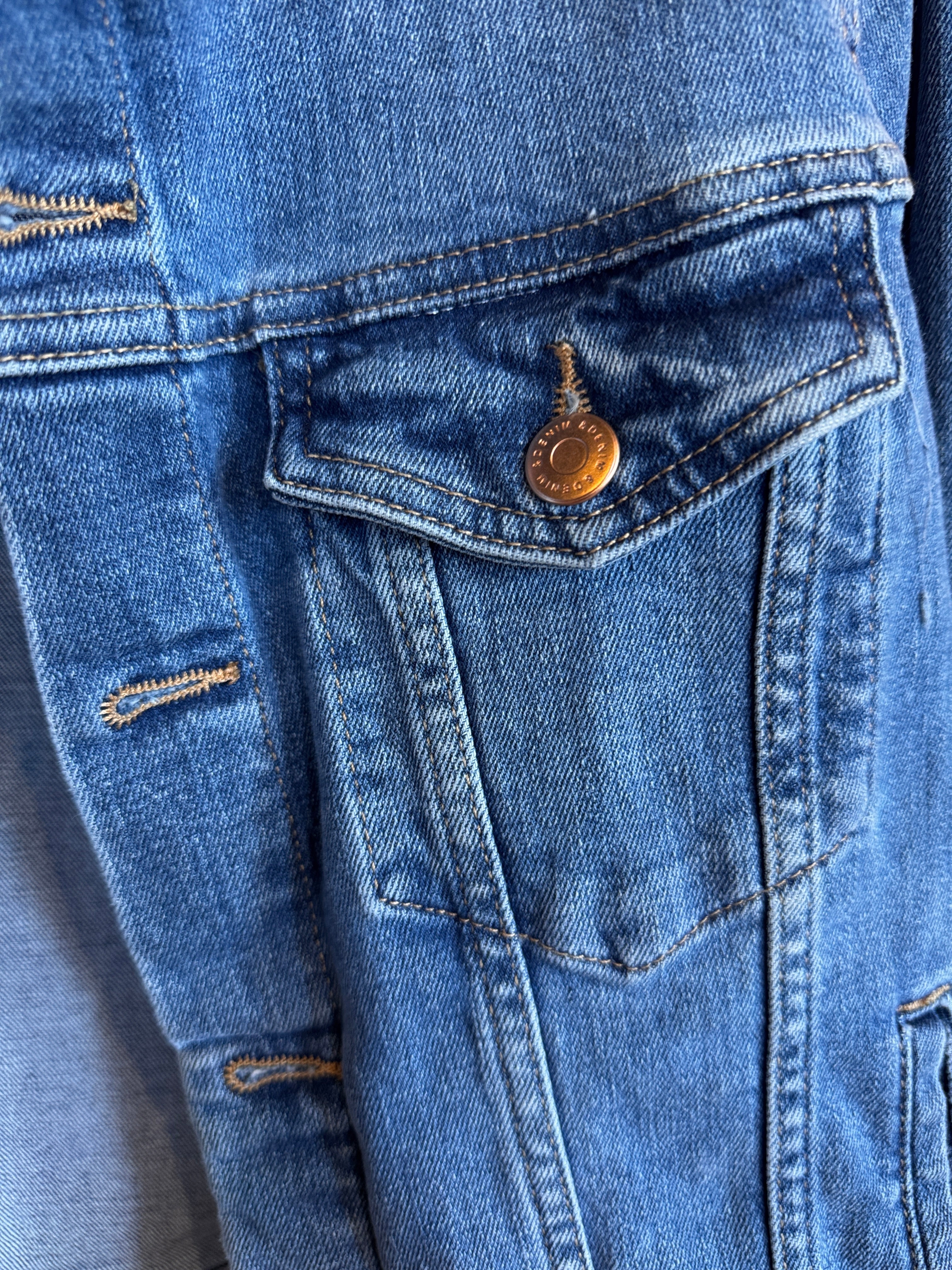 Loola Hand-Painted Denim Jacket