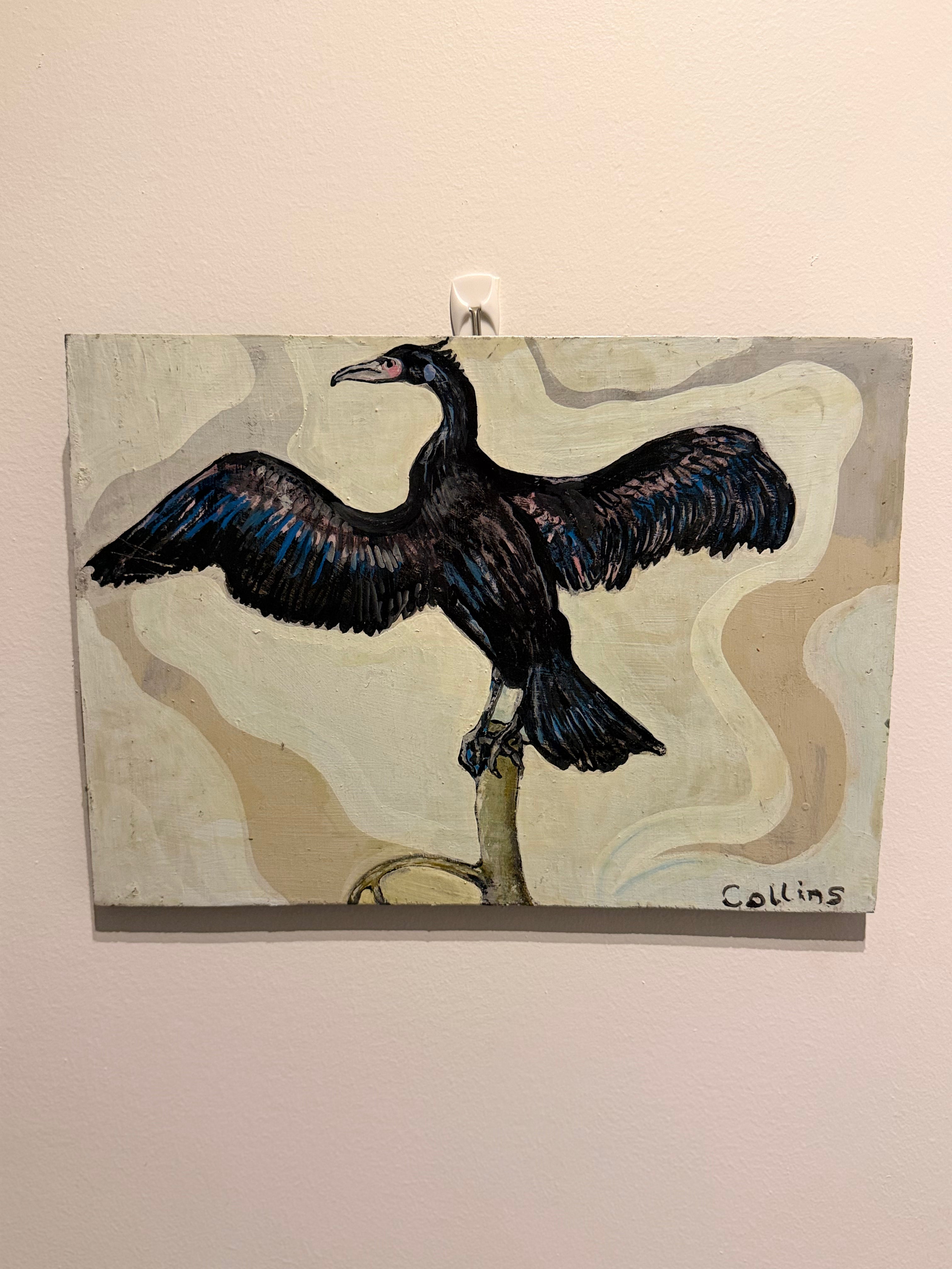 Crow Wooden: Adrian Collins - Original