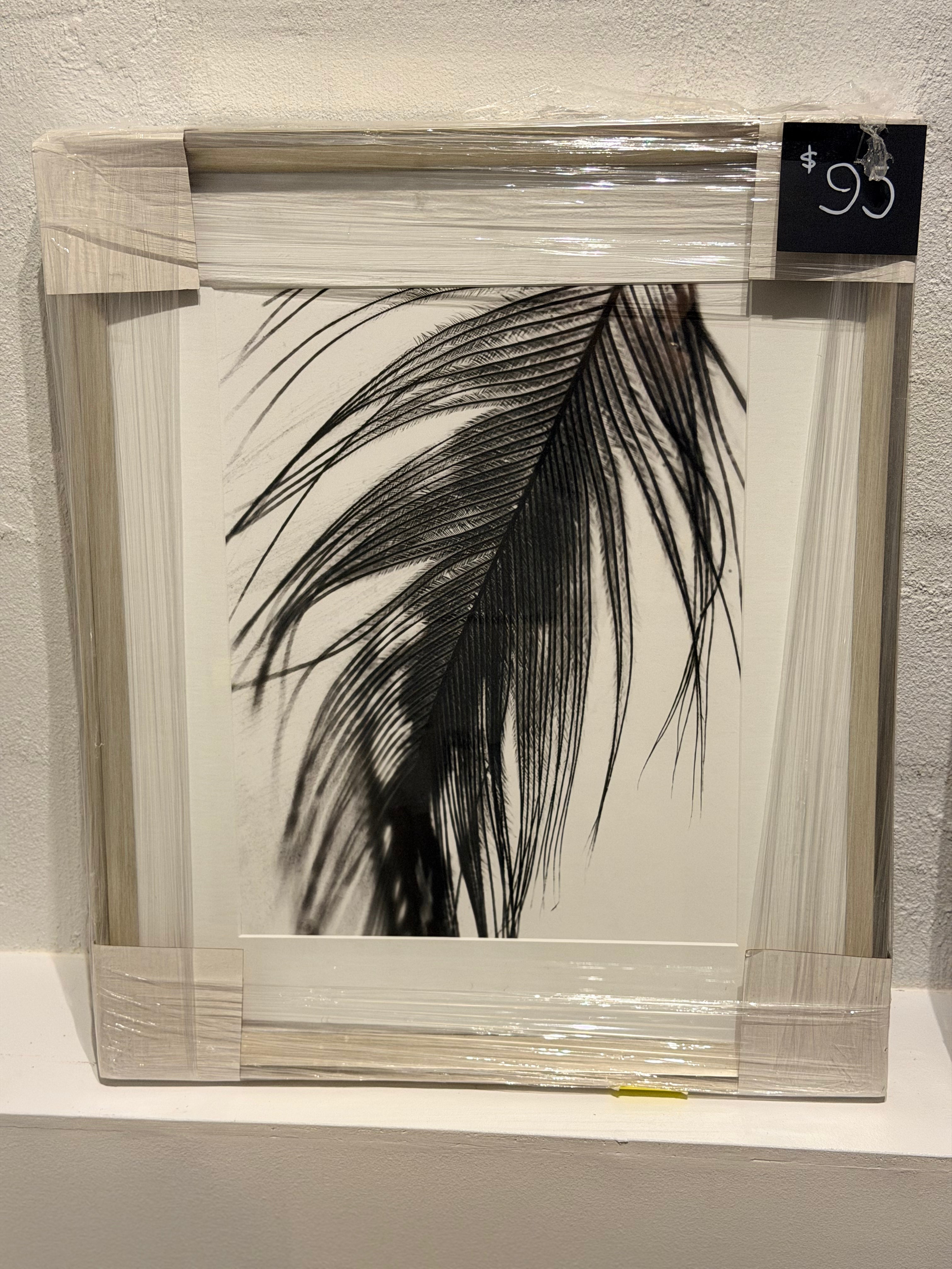 B&W Leaf Pair