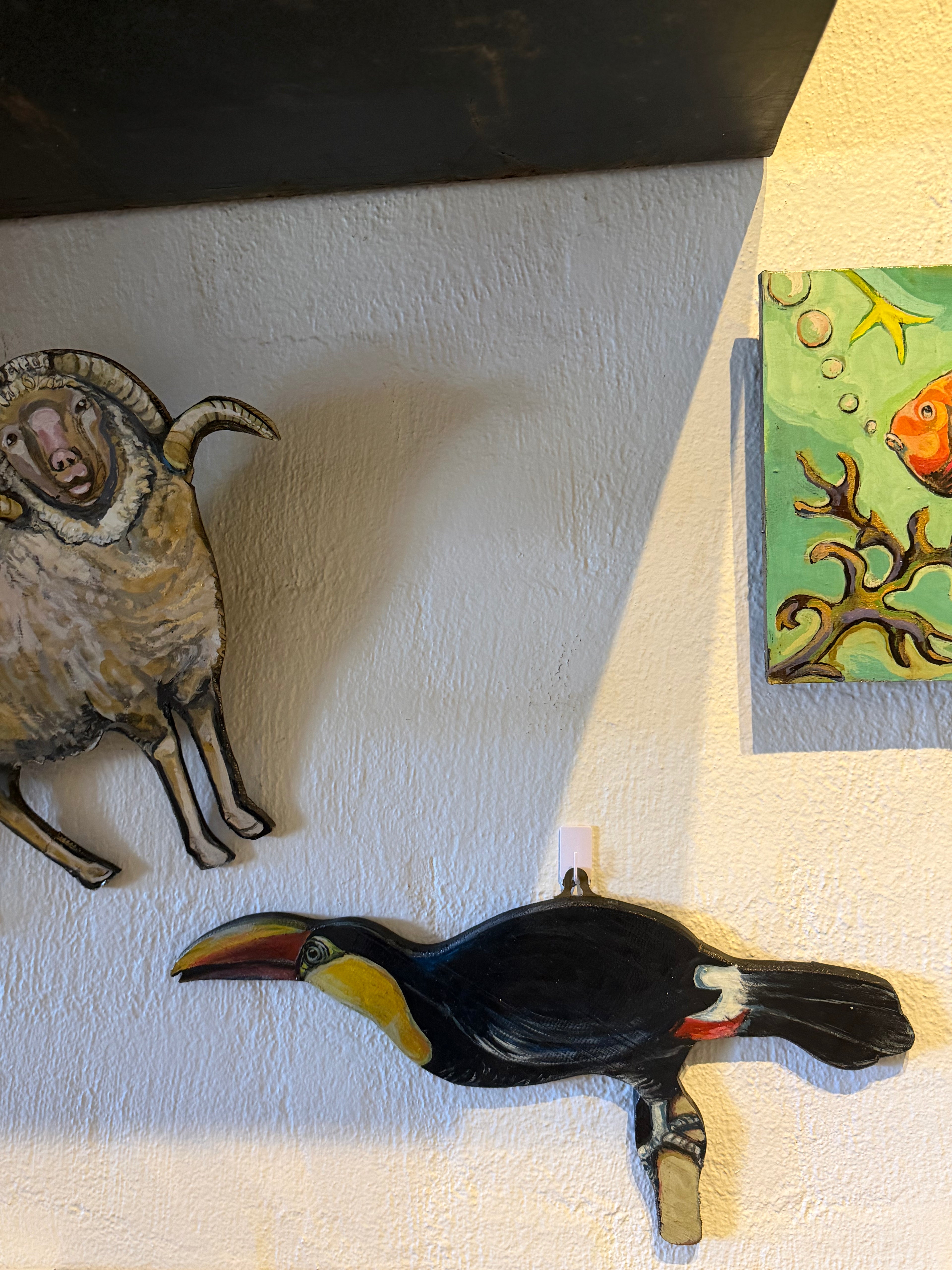 Wooden Animals: Adrian Collins - Original