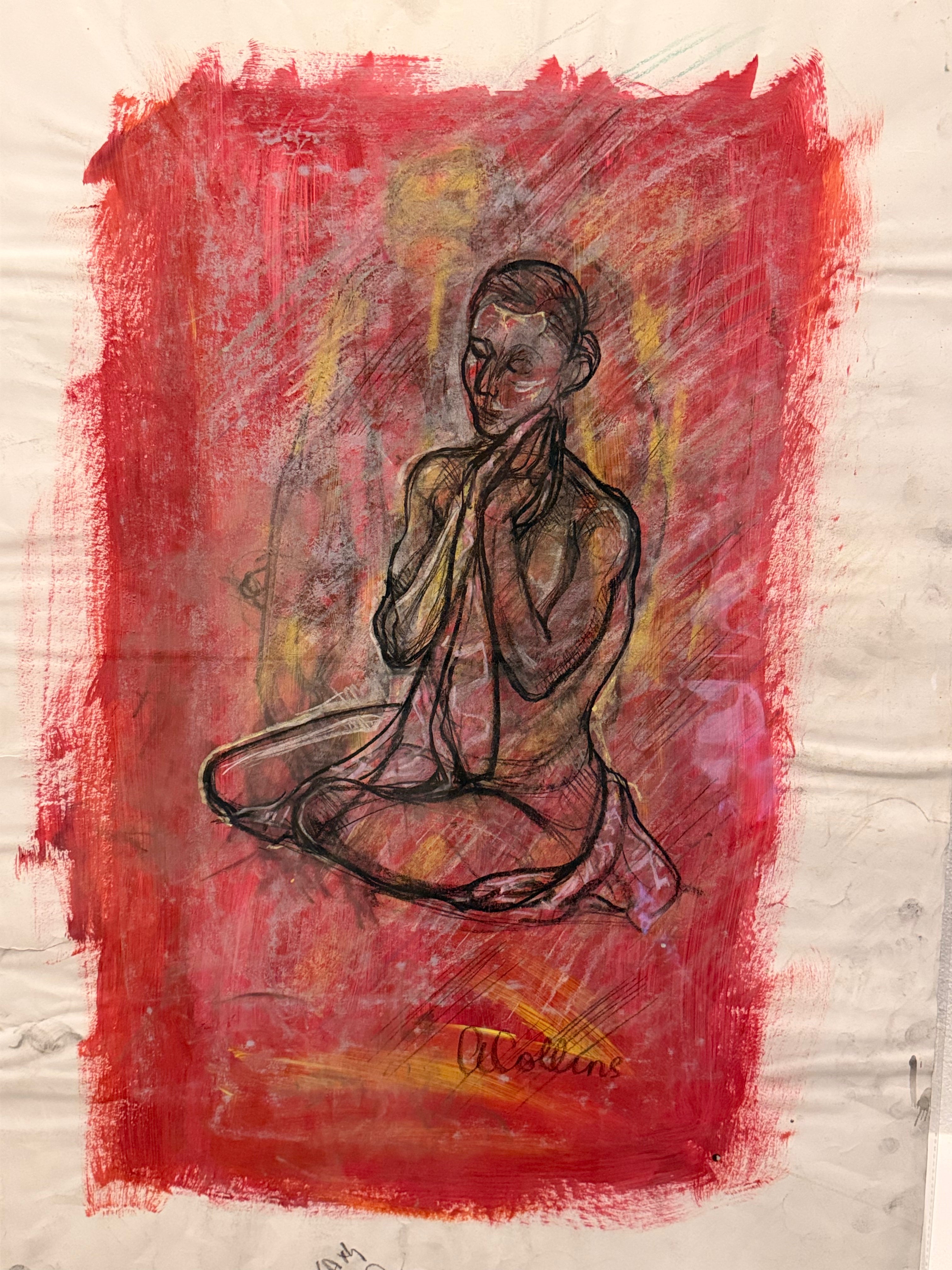 Original A1 Charcoal by Adrian Collins