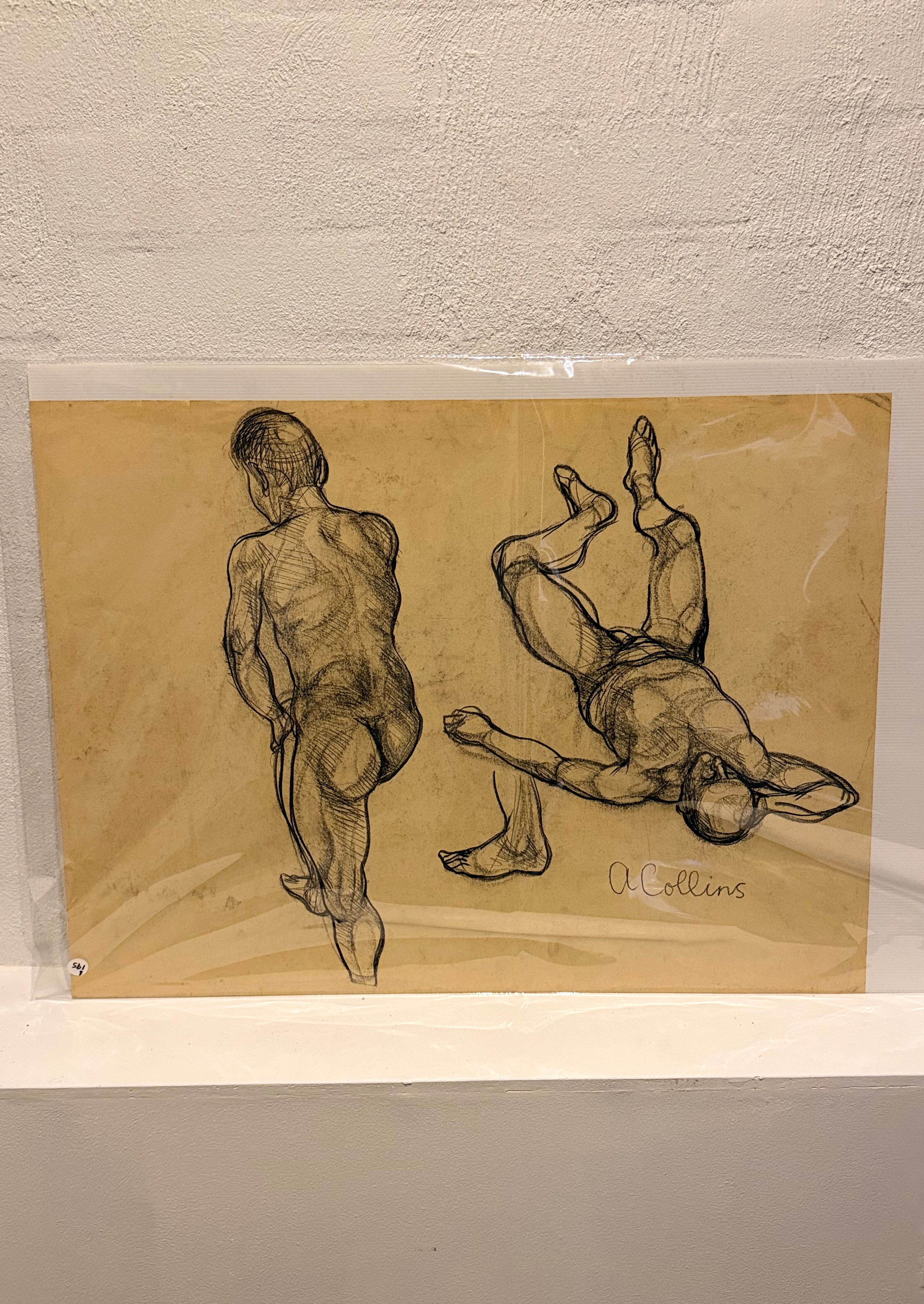 Original A1 Charcoal by Adrian Collins