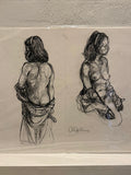 Original A1 Charcoal by Adrian Collins