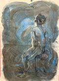 Original A1 Charcoal by Adrian Collins