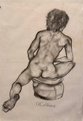 Original A1 Charcoal by Adrian Collins