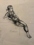 Original A1 Charcoal by Adrian Collins