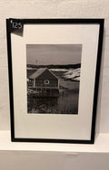 House on the lake B&W