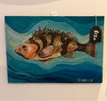 Fish Wooden: Adrian Collins - Original